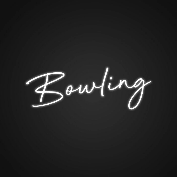 Bowling Neon Sign for Bowling Alleys and Fun Spaces