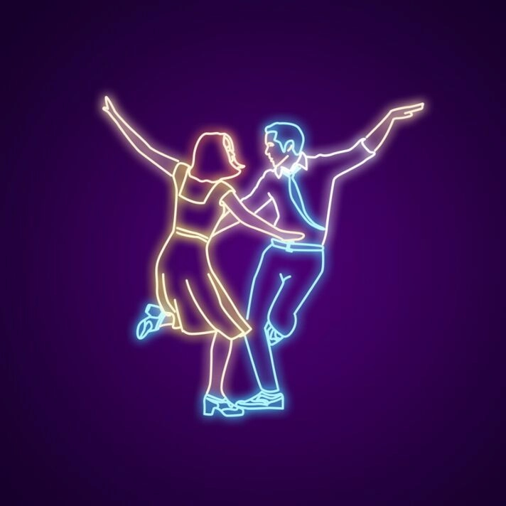 La La Land Neon Sign for Movie Fans and Artistic Decor