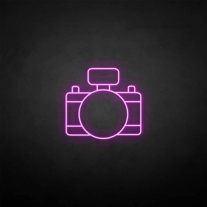 Digital Camera' neon sign