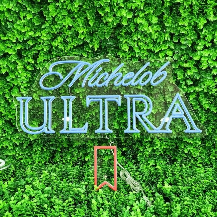 Michelob Ultra Neon Sign for Bars and Social Spaces