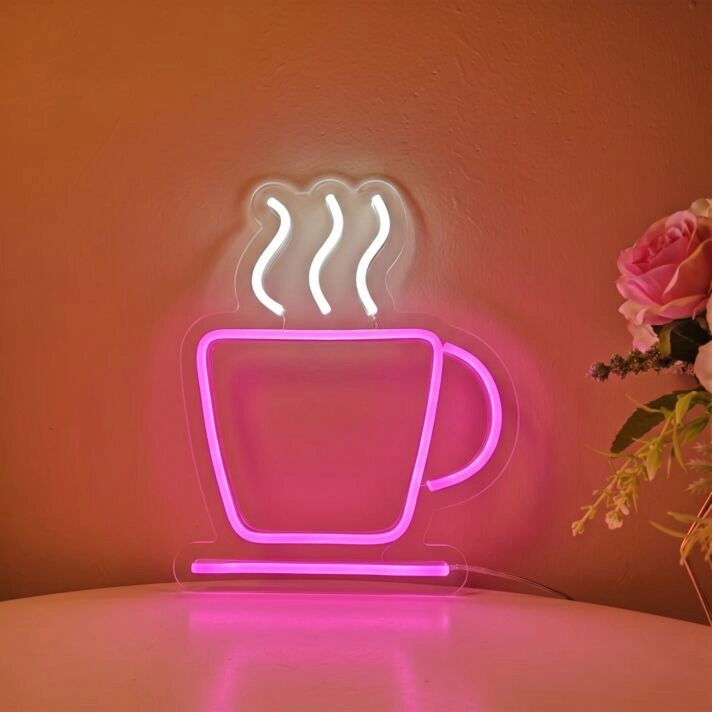 Coffee Neon Sign for Cafes and Coffee Shops