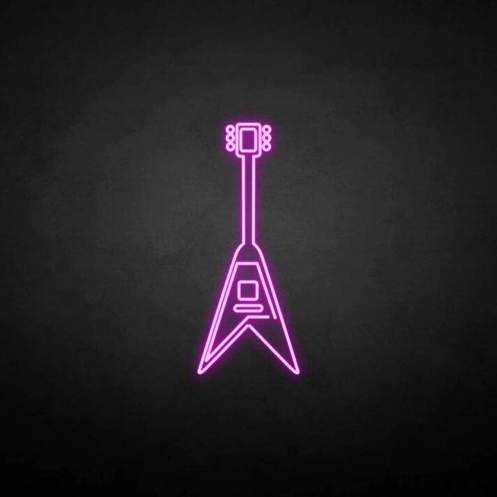 'Electric Guitar' neon sign