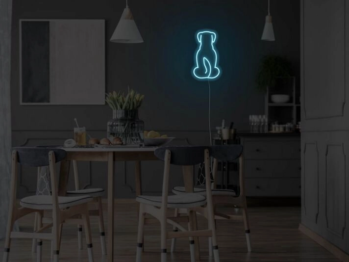 Dog Neon Sign for Pet Lovers and Playful Decor