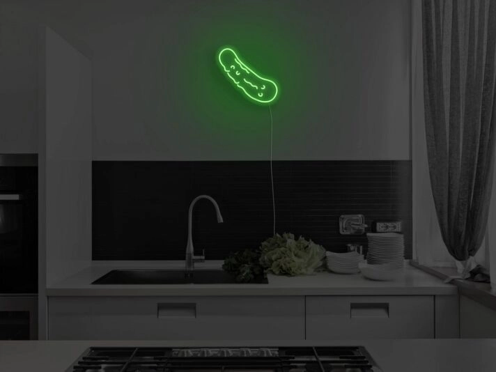 Pickle Neon Sign for Fun and Whimsical Spaces
