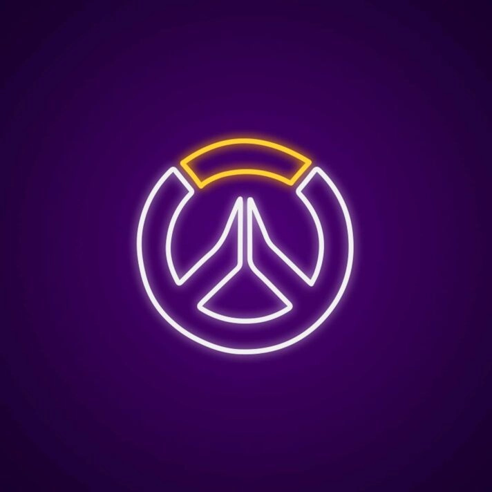 Overwatch V1 Neon Sign for Video Game Fans