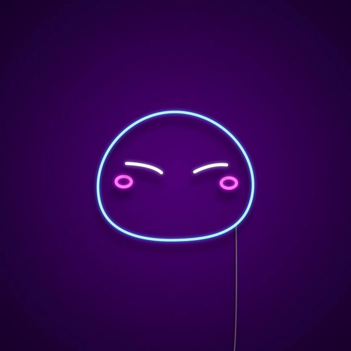 Slime Rimuru Neon Sign for Anime Fans