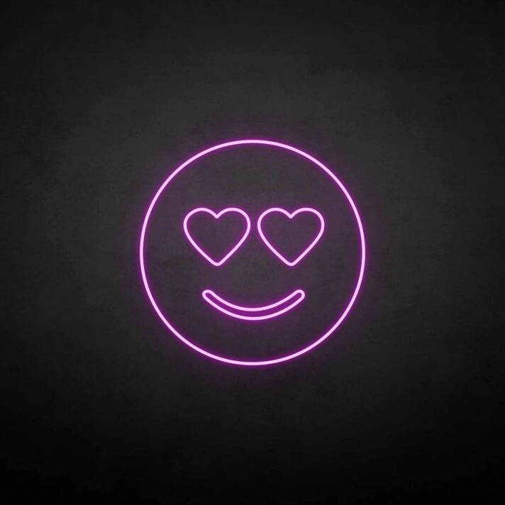 'LIKE' neon sign