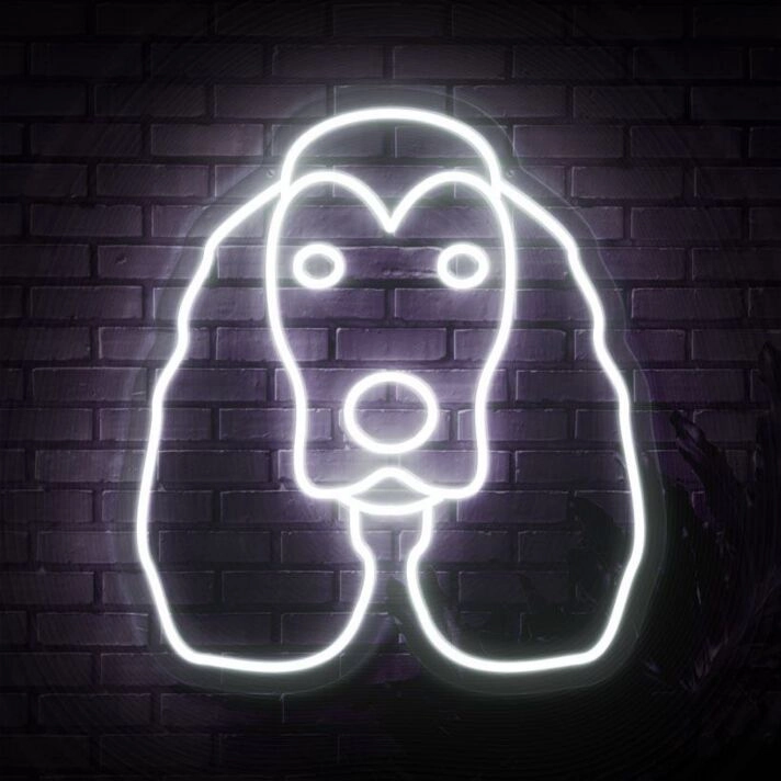 Cockerspaniel Neon Sign for Pet Lovers