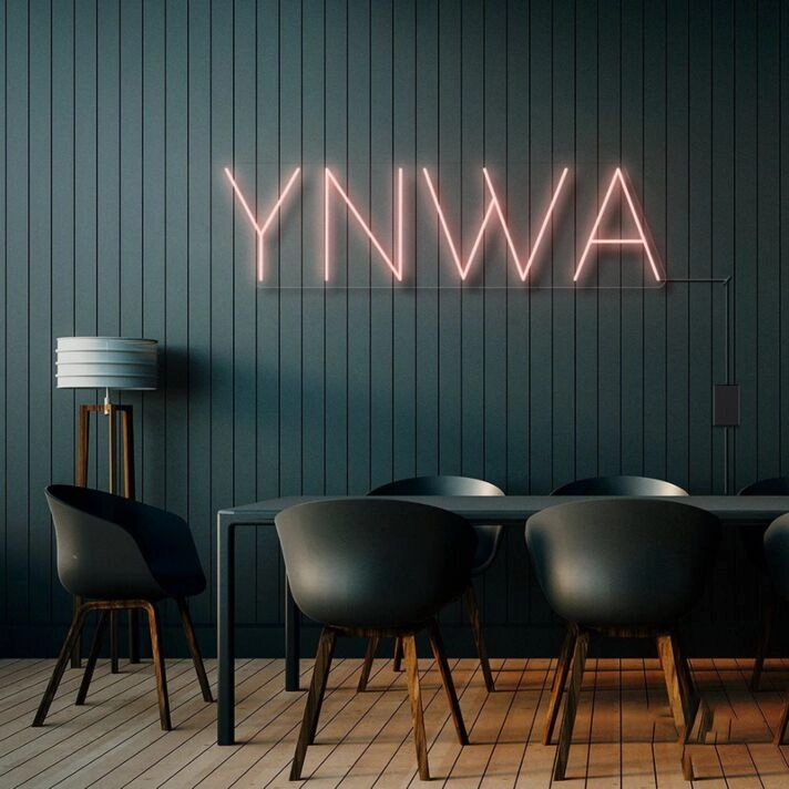 YNWA Neon Sign for Sports Fans