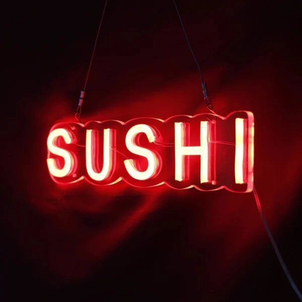 Sushi LED Neon Sign for Restaurants and Fun Spaces