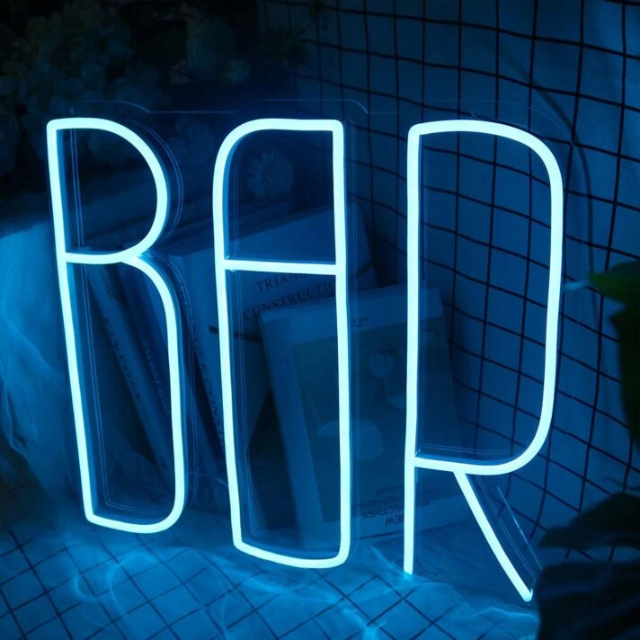BAR LED Neon Sign for Bars and Social Spaces