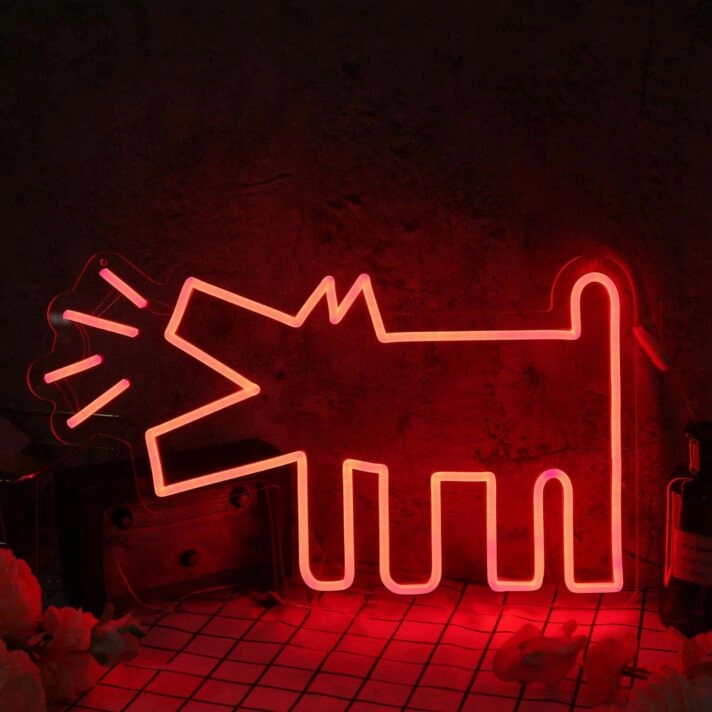 Barking Dog YP Neon Sign for Pet Lovers