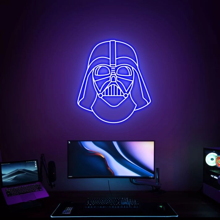 Star Wars LED Neon Sign Darth Vader LED Light Sign for Star Wars Fans