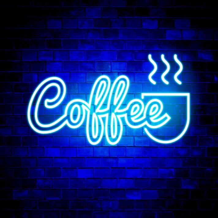Coffee Neon Sign for Cafes and Coffee Lovers