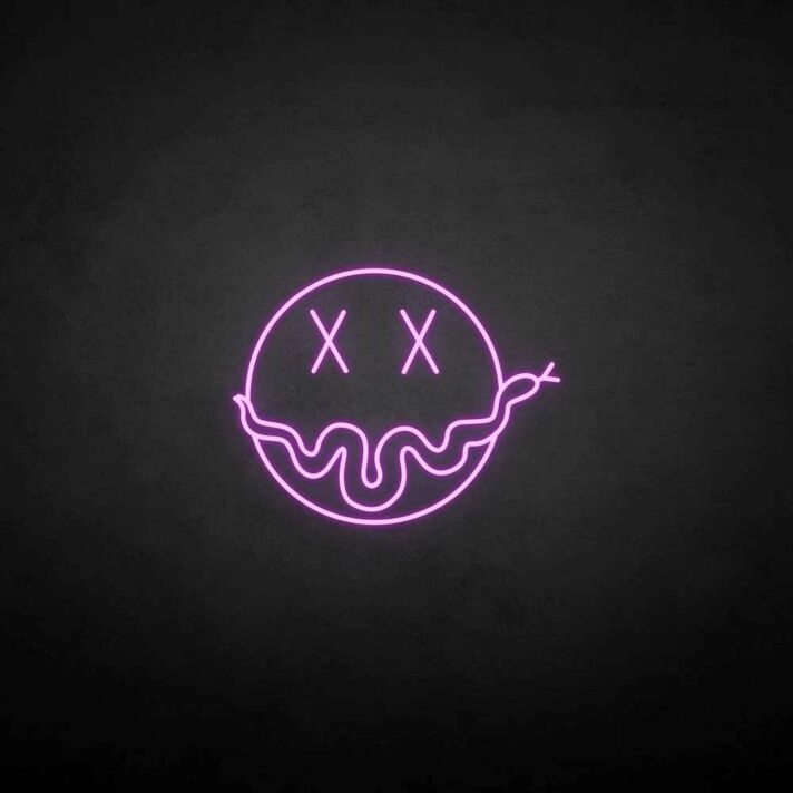 'Intoxication' neon sign