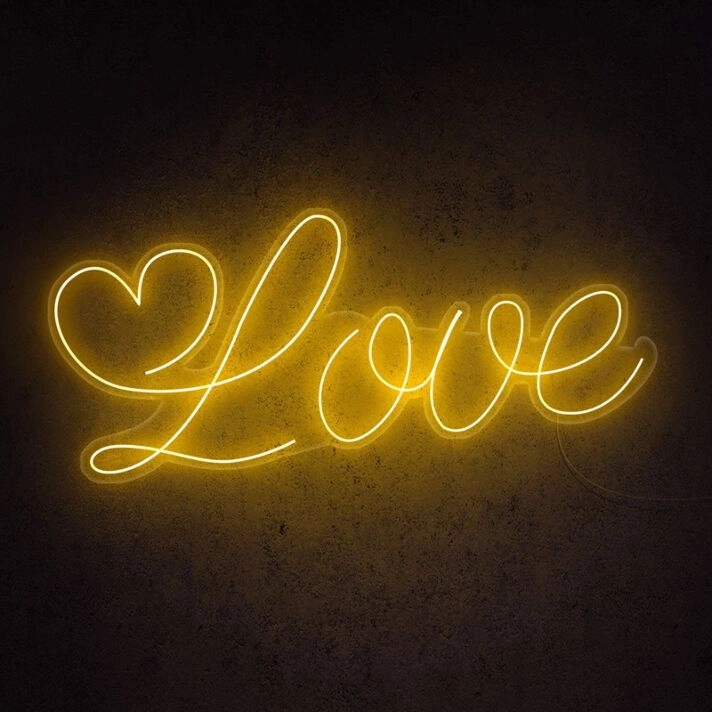 Love Neon Sign for any love-themed space