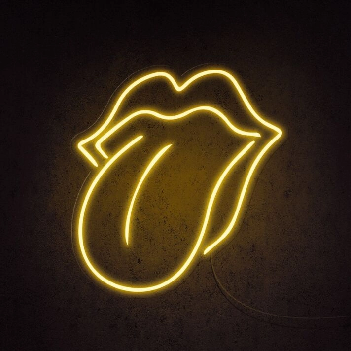 Wild Mouth Art Piece Neon Sign for bold and artistic settings