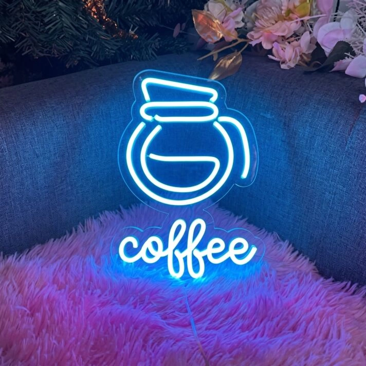 Coffee Jug Neon Sign ideal for cafes and coffee shops