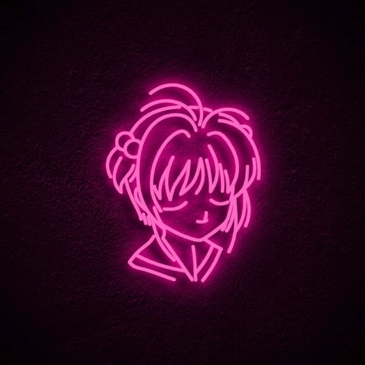 Sakura Kinomoto Neon Sign for Anime Lovers