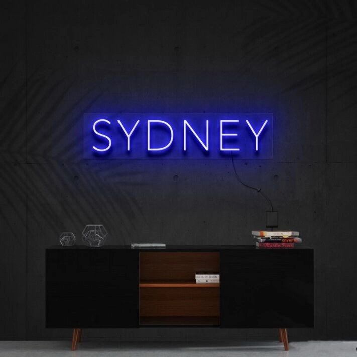 Sydney Neon Sign for Travel Lovers