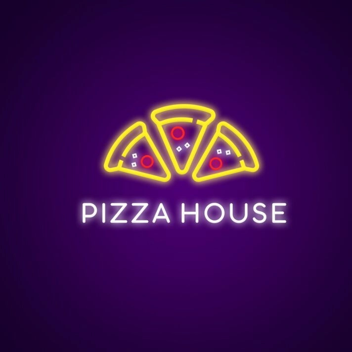 Pizza House Neon Sign for Restaurants and Food Lovers