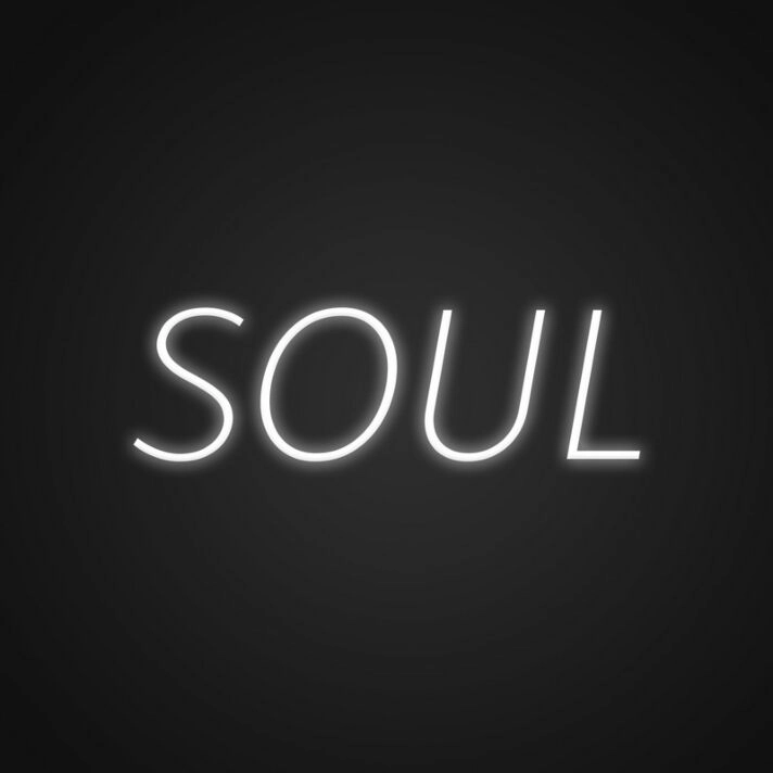 Soul Neon Sign for Inspirational and Spiritual Spaces