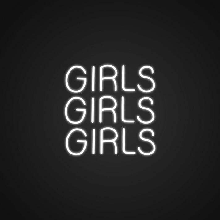 Girls Neon Sign for Playful and Fun Decor