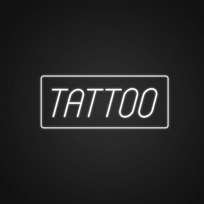 Tattoo Neon Sign for Tattoo Studios