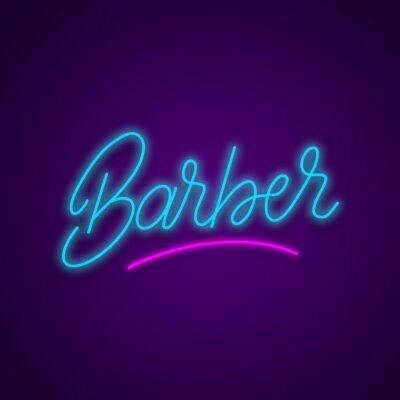 Barber Neon Sign for Barber Shops
