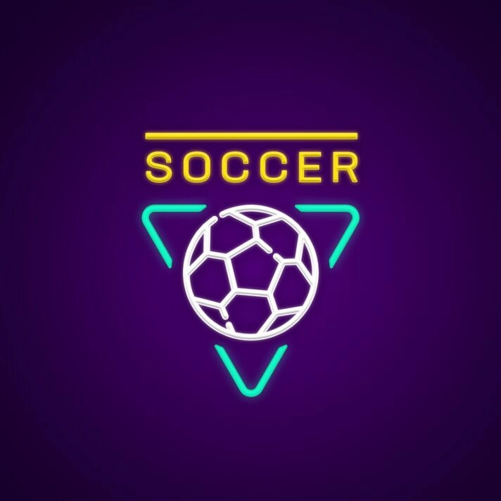 Soccer Neon Sign for Sports Fans