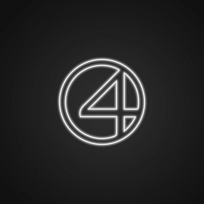 Superhero Neon Sign for Kids Rooms