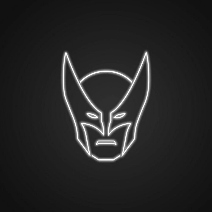 Superhero Neon Sign for Kids Rooms