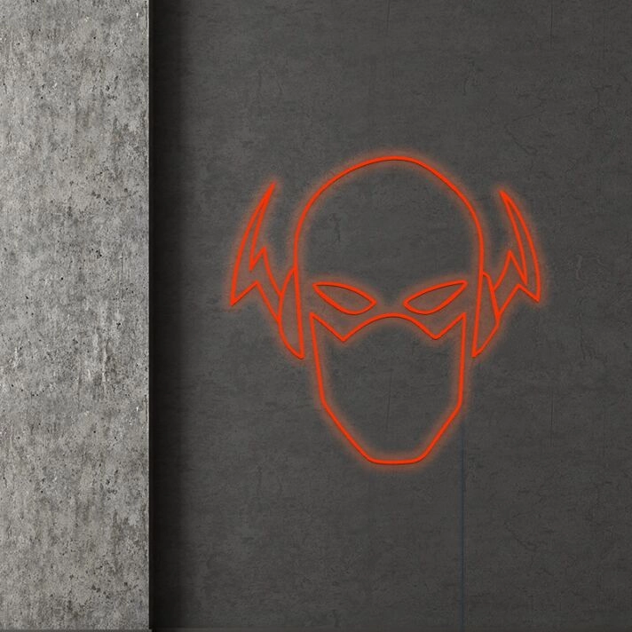 Superhero Neon Sign for Kids Spaces