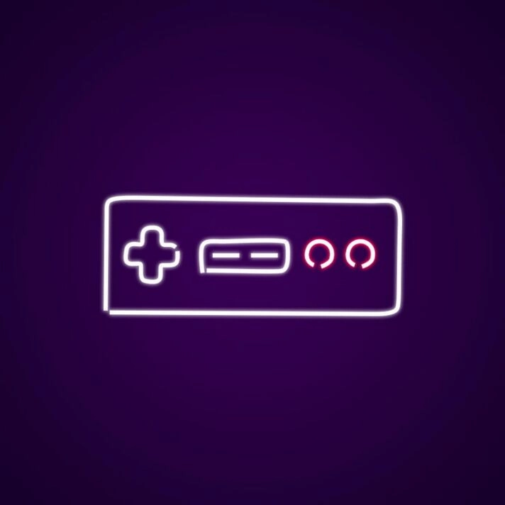 Controller Neon Sign Ideal for creating the ultimate gaming room