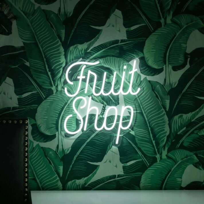 Fruit Shop Neon Sign Ideal for fruit shops and fresh markets