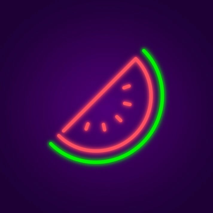 Watermelon Neon Sign Add a refreshing touch to your decor