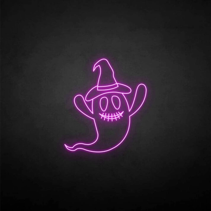 'Ghost' neon sign