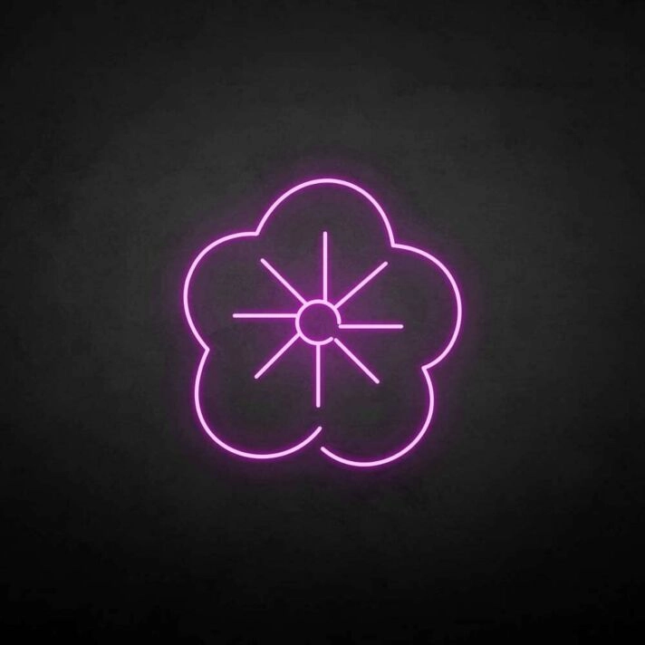 Sakura' neon sign