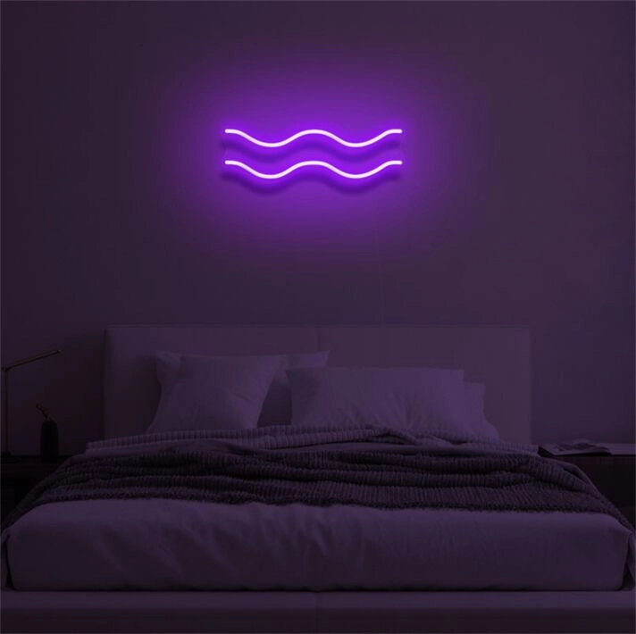 Bring the Stars to Your Space: Aquarius LED Neon Sign for Bars, Home Decor, and Celestial-Themed Events.