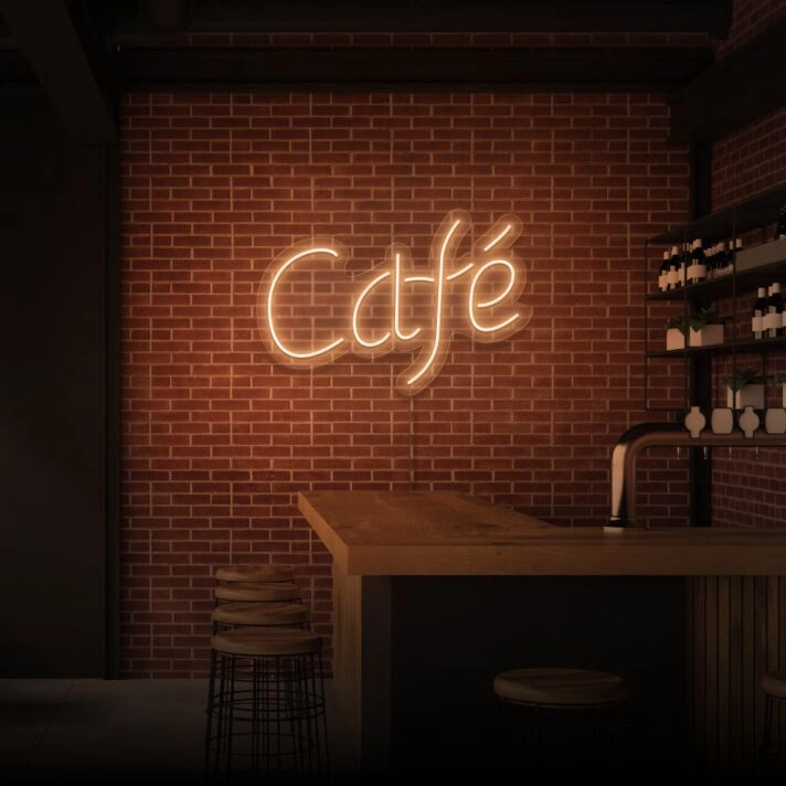 Brighten Your Cafe, Bar, or Home Kitchen with the Stylish Cafe LED Neon Sign