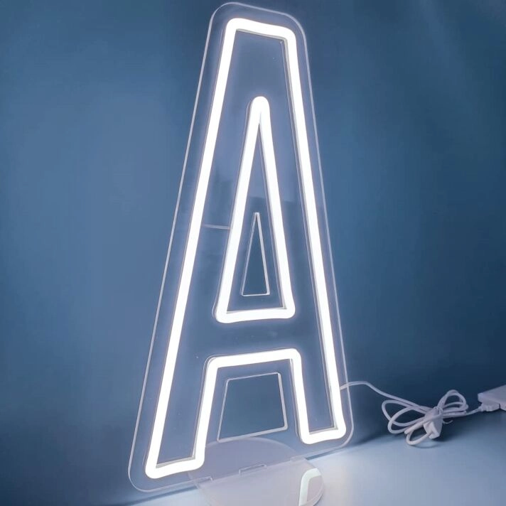 Brighten Your Space: Personalize Your Office, Bar, or Wedding with Customized LED Neon Light Letter A LED Neon Sign