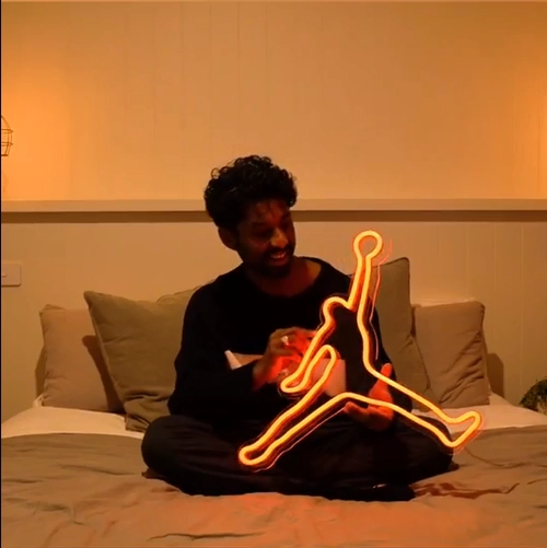 Basketball Legend neon sign