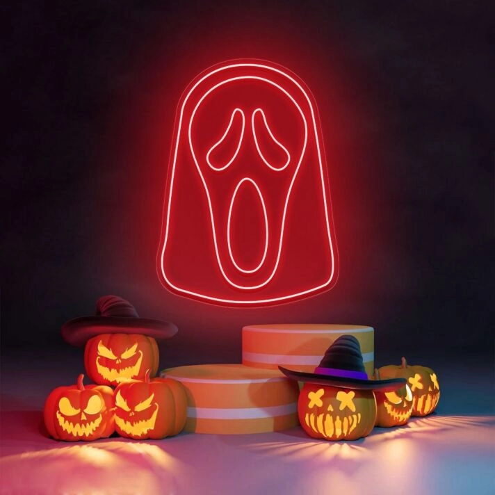 Ghost Neon Signs,Halloween Neon Light,Halloween Neon Sign,Halloween Decoration