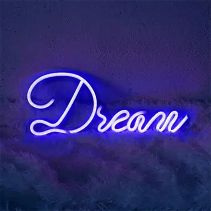 Brighten Up Your Space: LED Dream LED Neon Sign for Bars, Parties, and Chic Home Decor