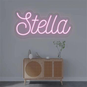 Brighten Up Your Spaces: From Storefronts to Weddings with Stella Name LED Neon Sign.