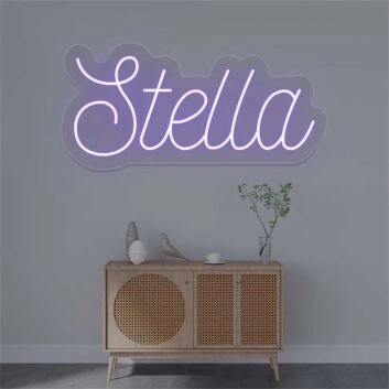Brighten Up Your Spaces: From Storefronts to Weddings with Stella Name LED Neon Sign.