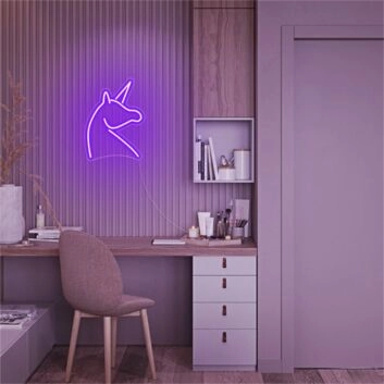 Magically Transform Your Kids’ Room, Birthday Celebrations, and Play Spaces with the Unicorn LED Neon Sign.