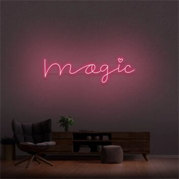 Brighten Up Any Space: Perfect for Home, Office, and Bar - Wall Decor Home LED Sign Magic LED Neon Sign.