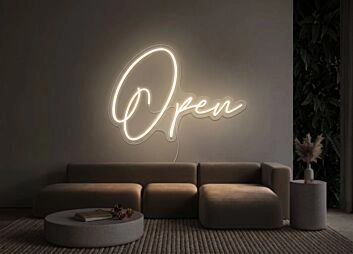 Brighten Up Your Home, Office, or Retail Space: Transformative Wall Decor Open LED Sign Neon Light for Every Setting.