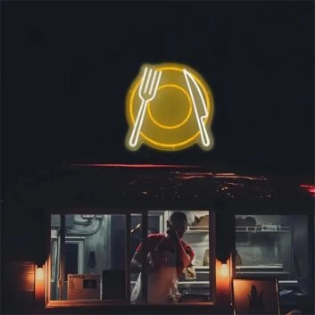 Add a vibrant touch to your kitchen, restaurant, or next event with the Western Tableware LED Neon Sign.